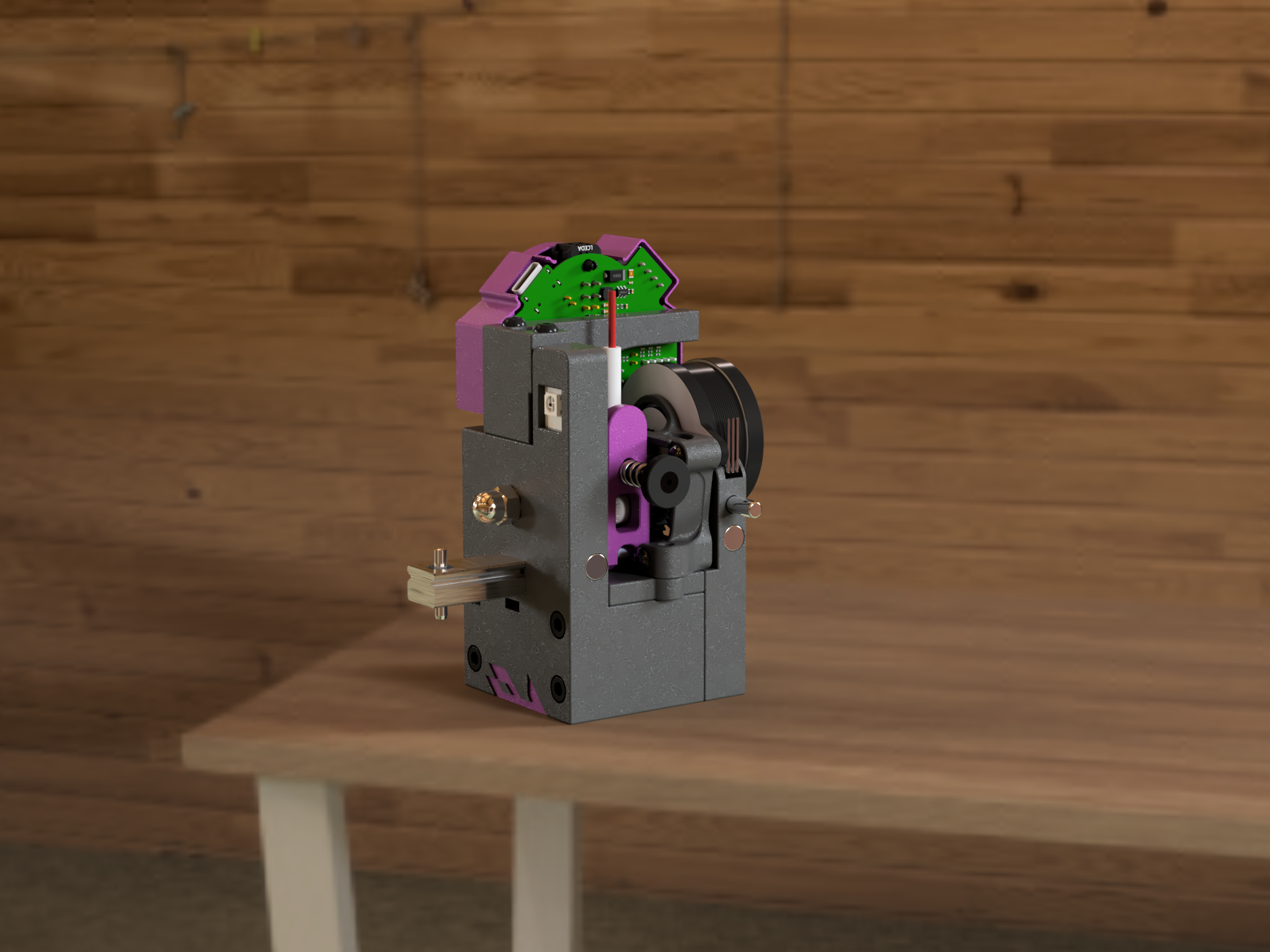 Miniatura 6 do modelo 3D DAKSH V2 3D Printed Tool Changer