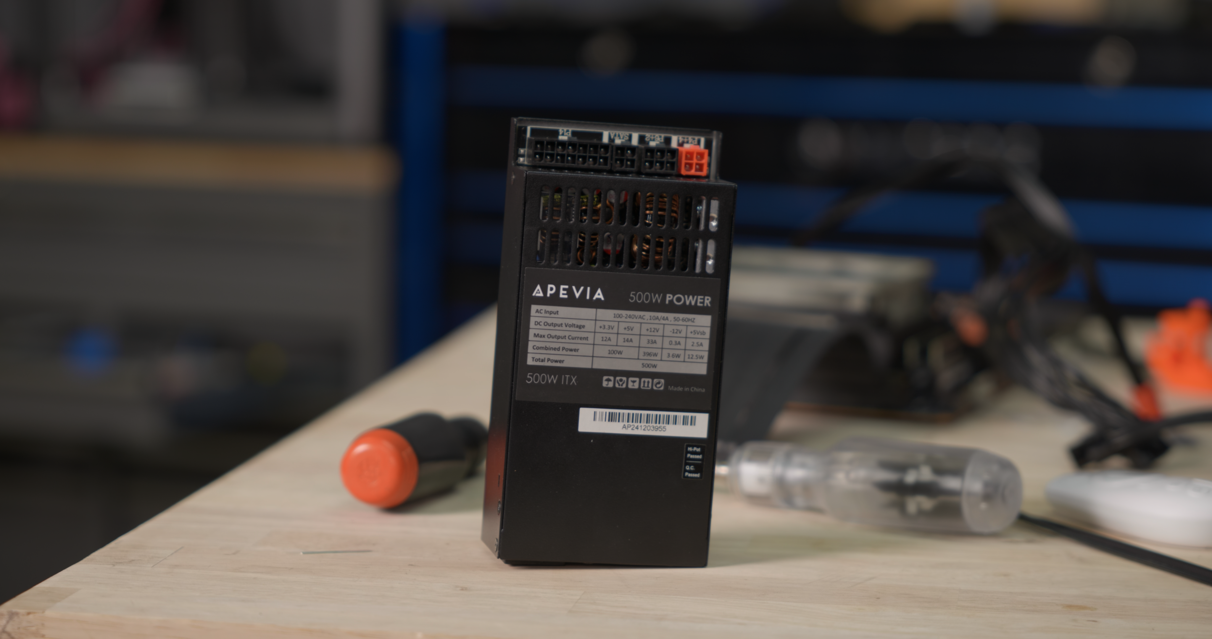 Apevia ITX-PFC500W Mini-iTX Flex ATX Power Supply 3D Model