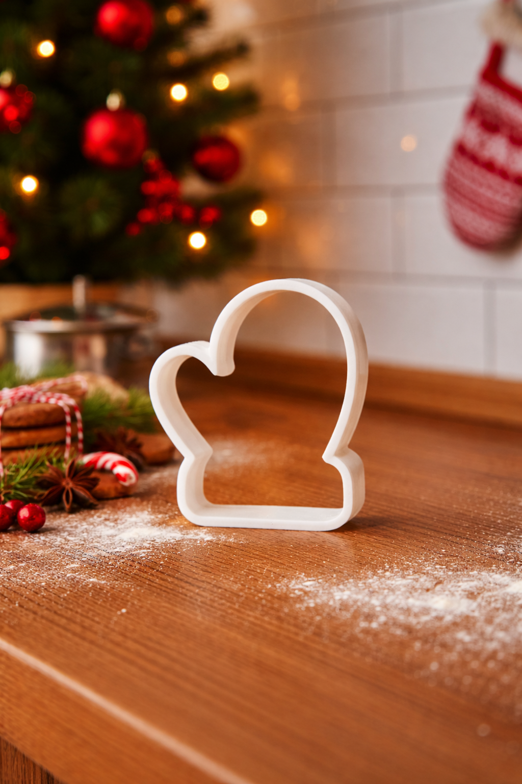 Christmas Glove Cookie Cutter