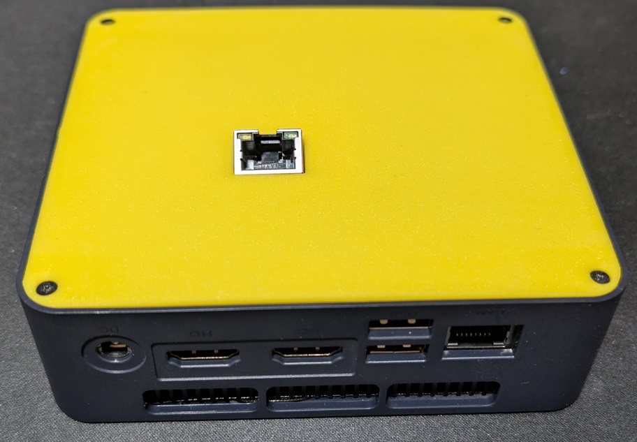 Bosgame B100 RJ45 Backplate and Stand
