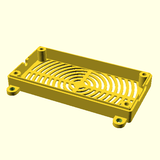 LX-2BUPS Case with Mounting Holes