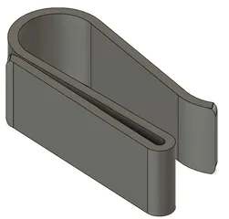 Car visor document clip