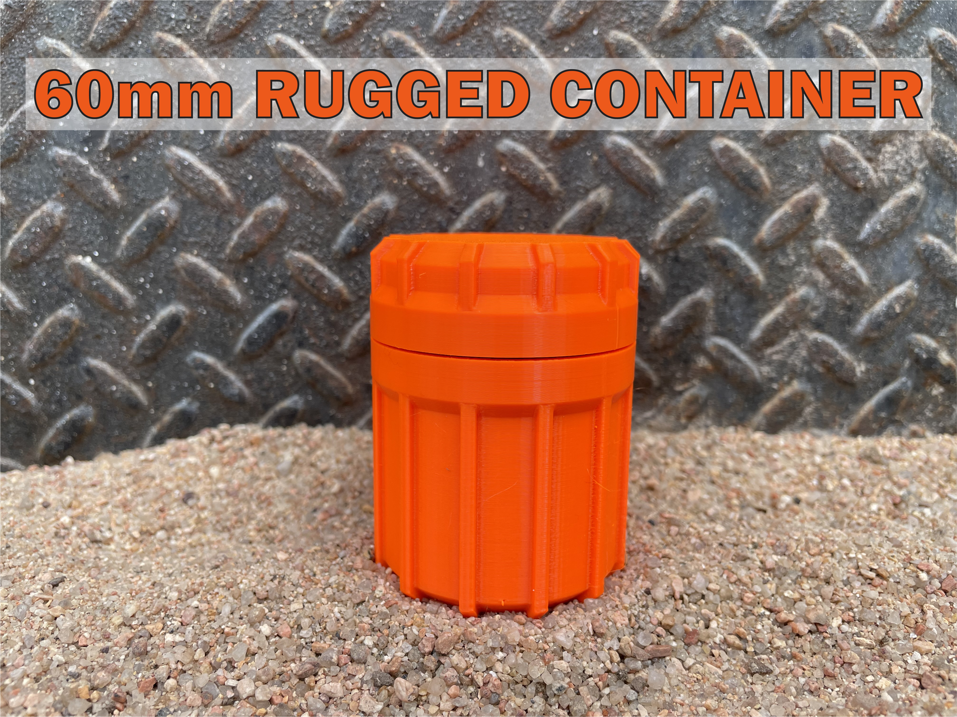 Rugged Container with Lid & Gasket