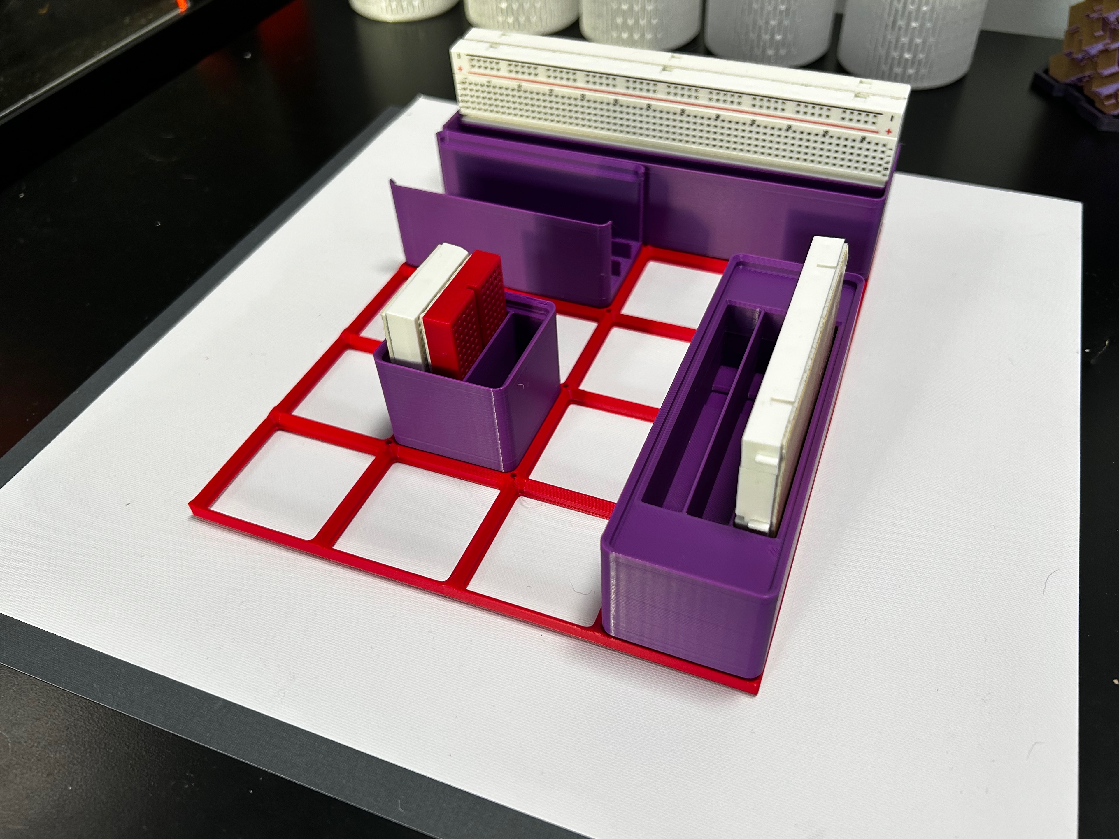 Miniatura 3 do modelo 3D Gridfinity Bins for Breadboards