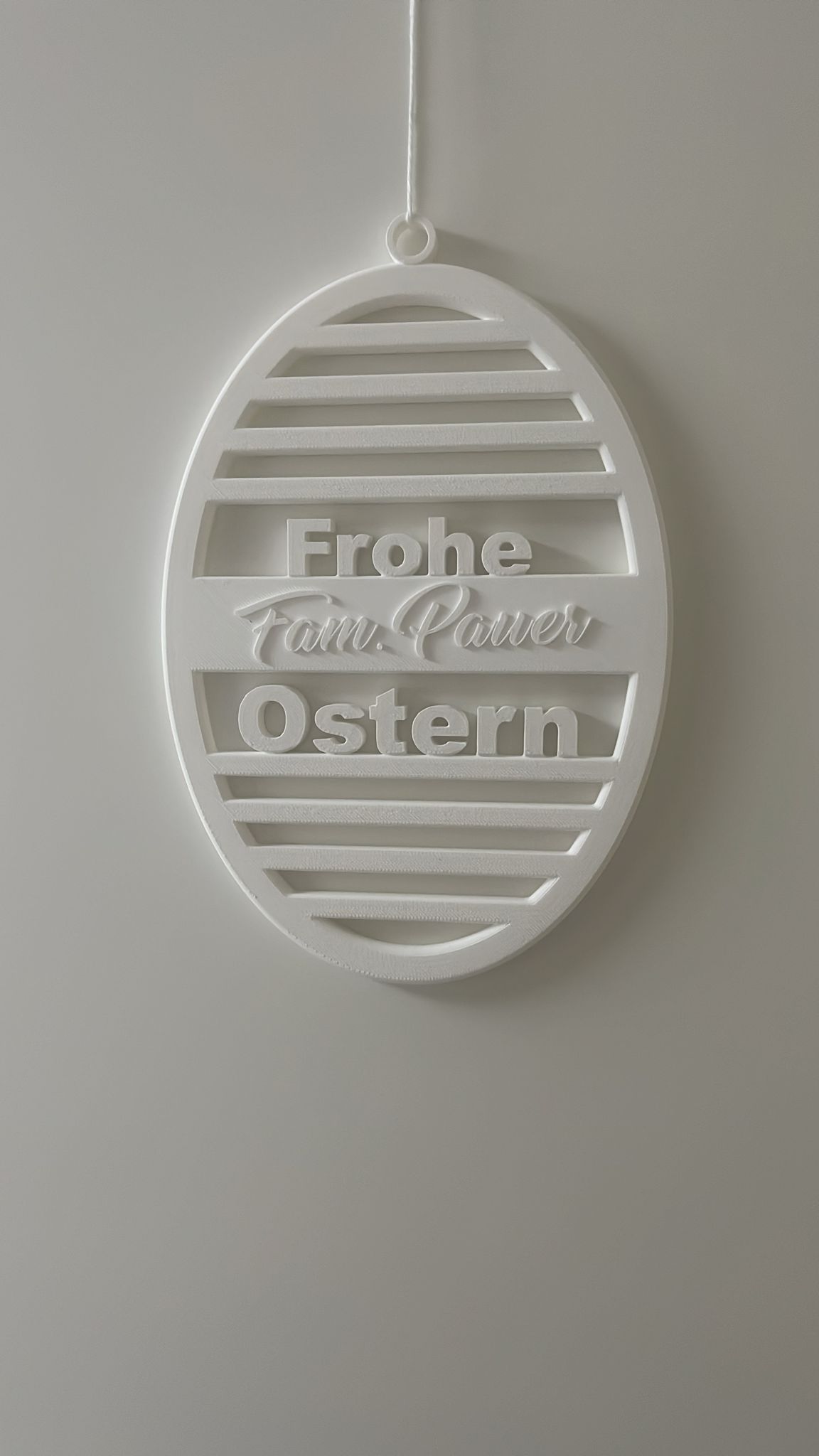 Türdekoration „Frohe Ostern“ – personalisierbar & flexibel gestaltbar
