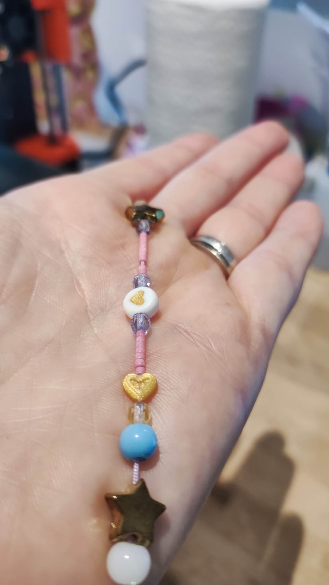 Perles coeur