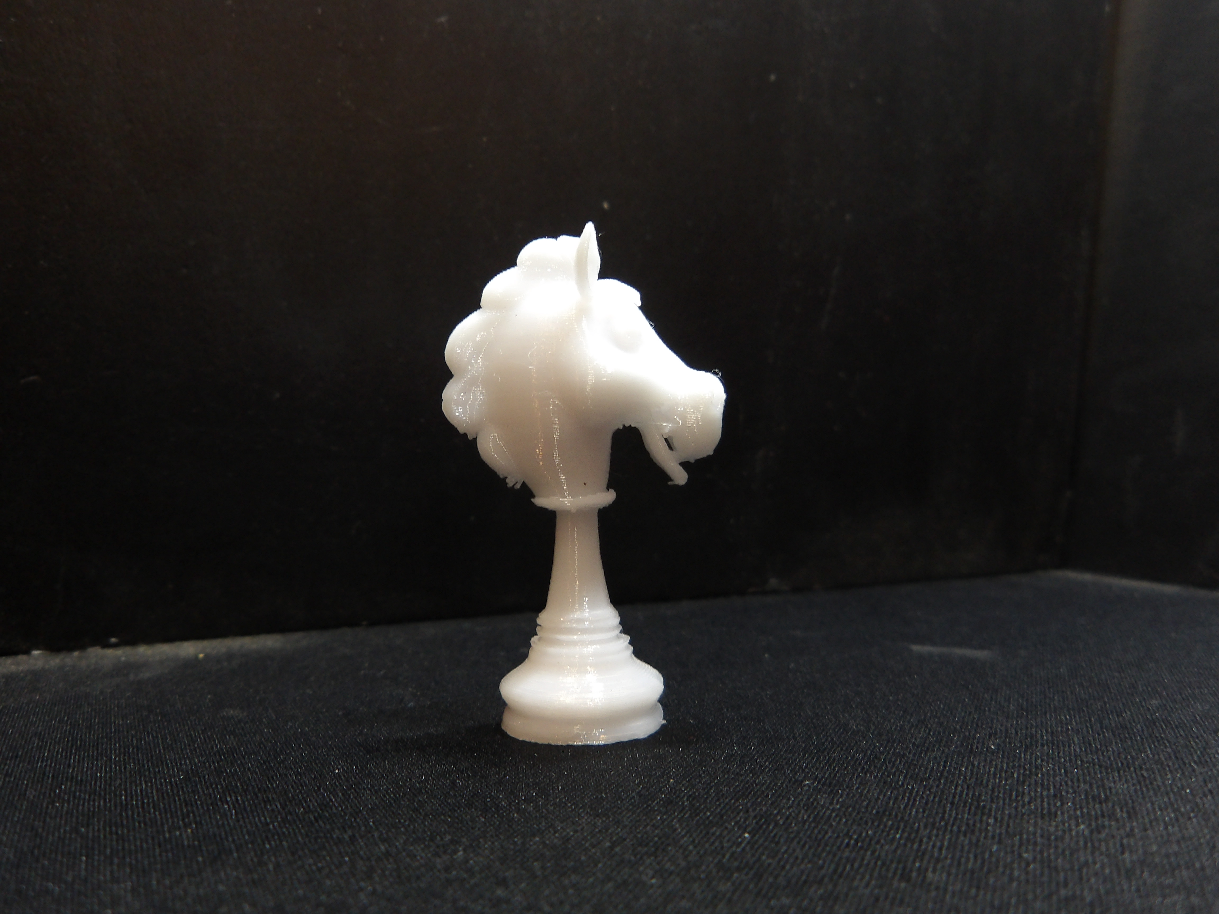 Happy chess knight.