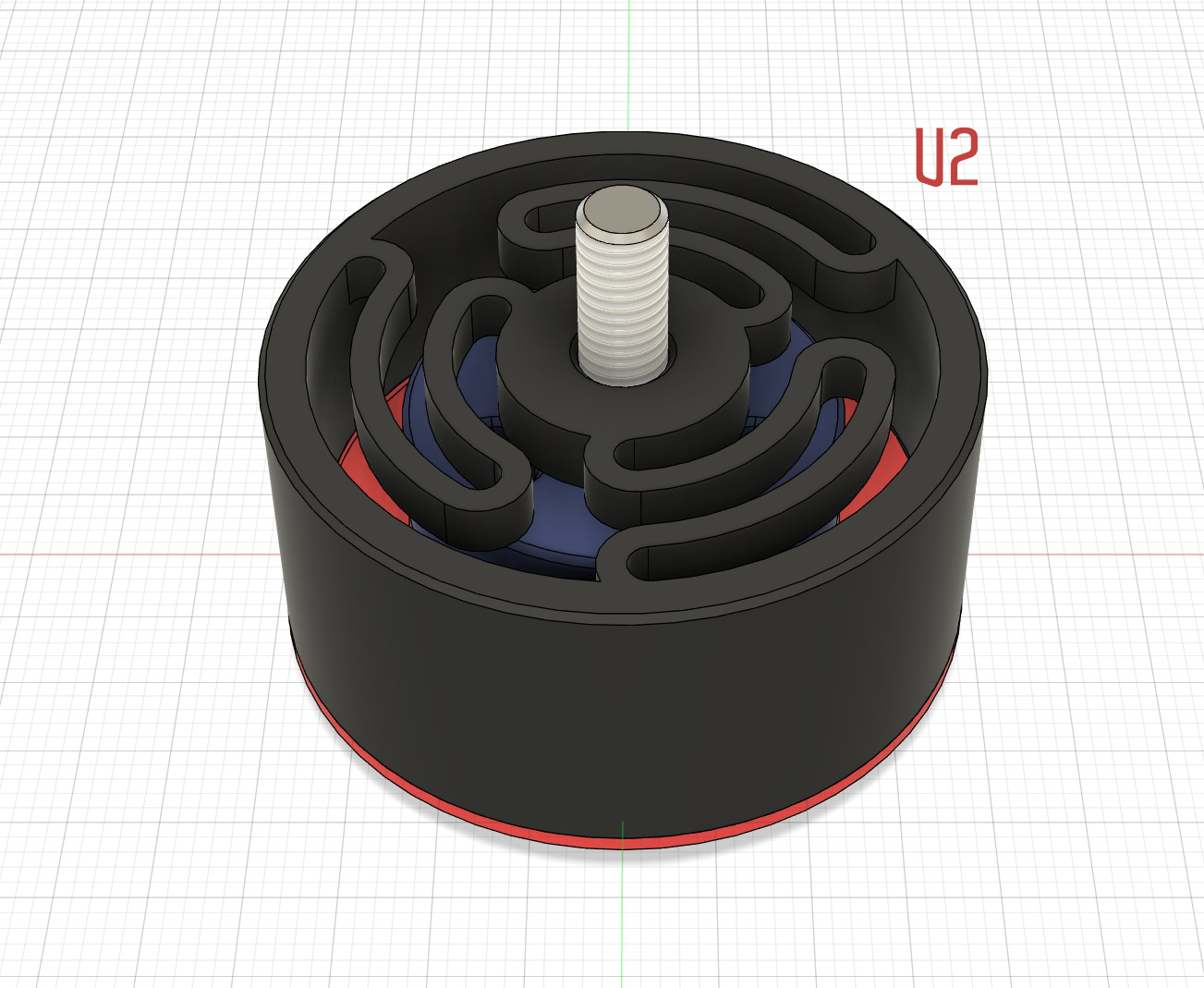 FreakyFoot V2 - anti-vibration damper feet (HULA)