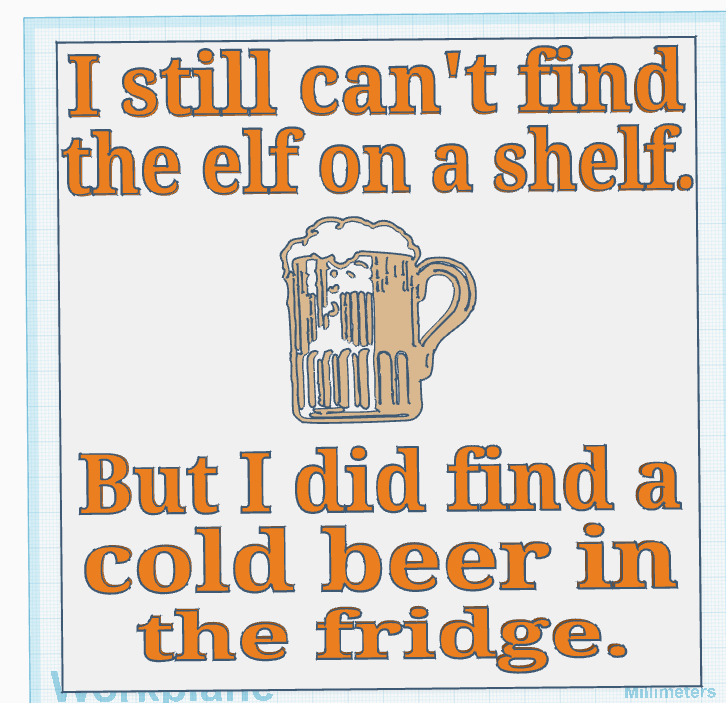 Beer in the Fridge Sign