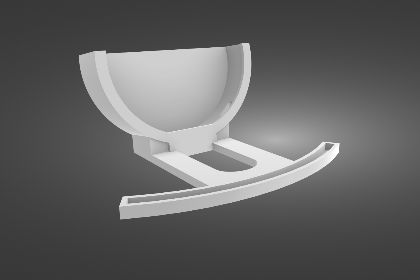 Lithophane portrait stand