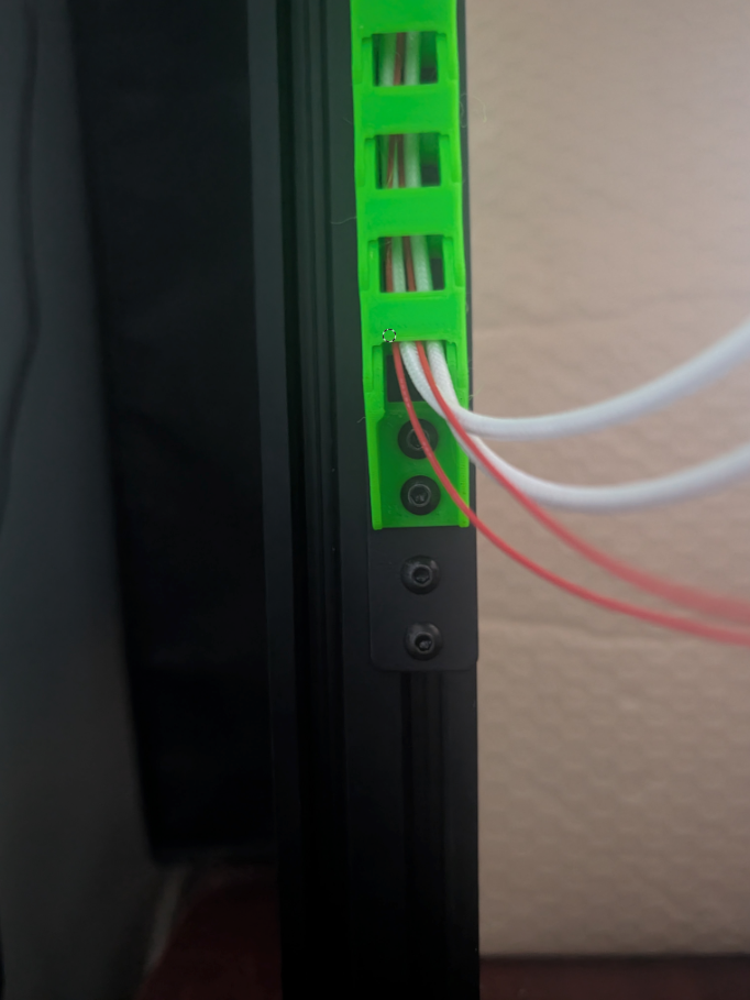 Printable Cable Chain - Tronxy Fixed end 3D model