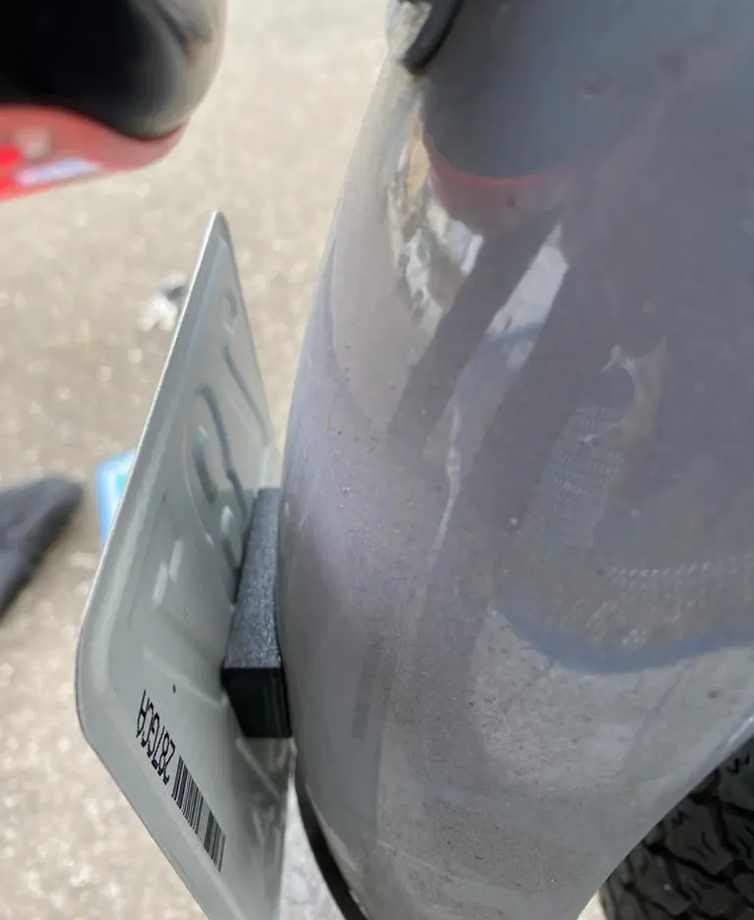 Simson S51 License Plate Holder