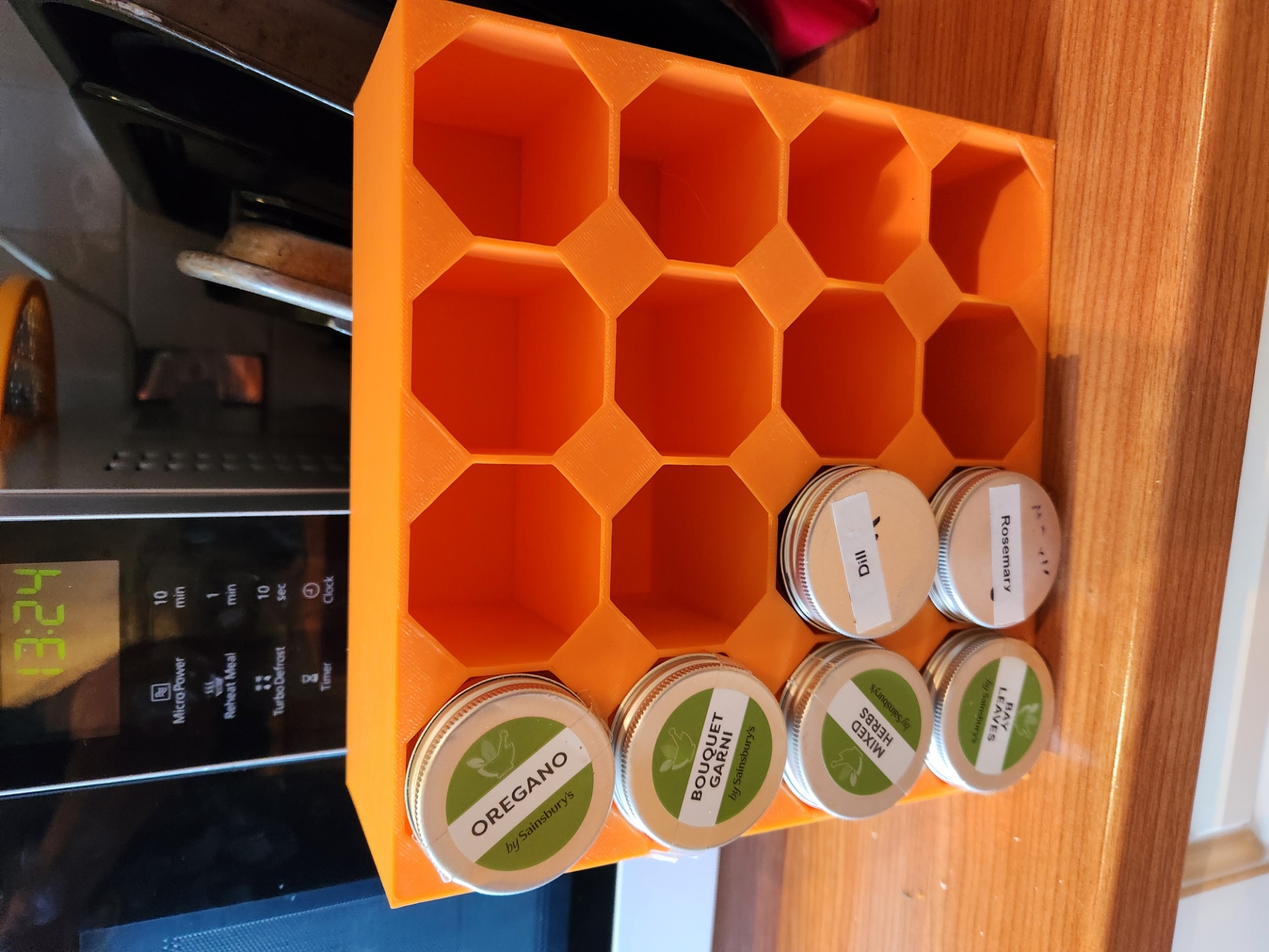 sainsburys spice jar rack