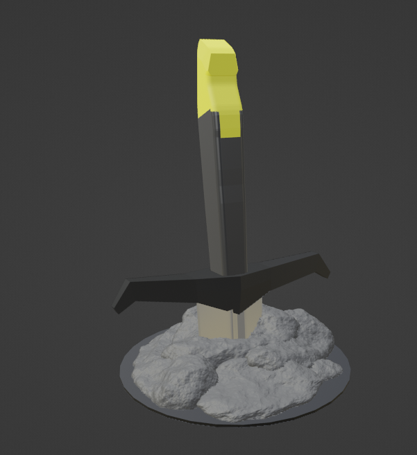 One blade Sword base