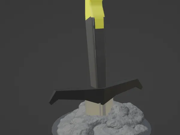 One blade Sword base