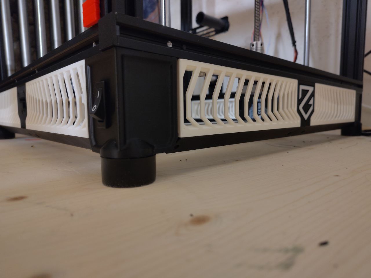 Taller ZeroG Electronics Enclosure (Lower Bottom Acrylic Panel)