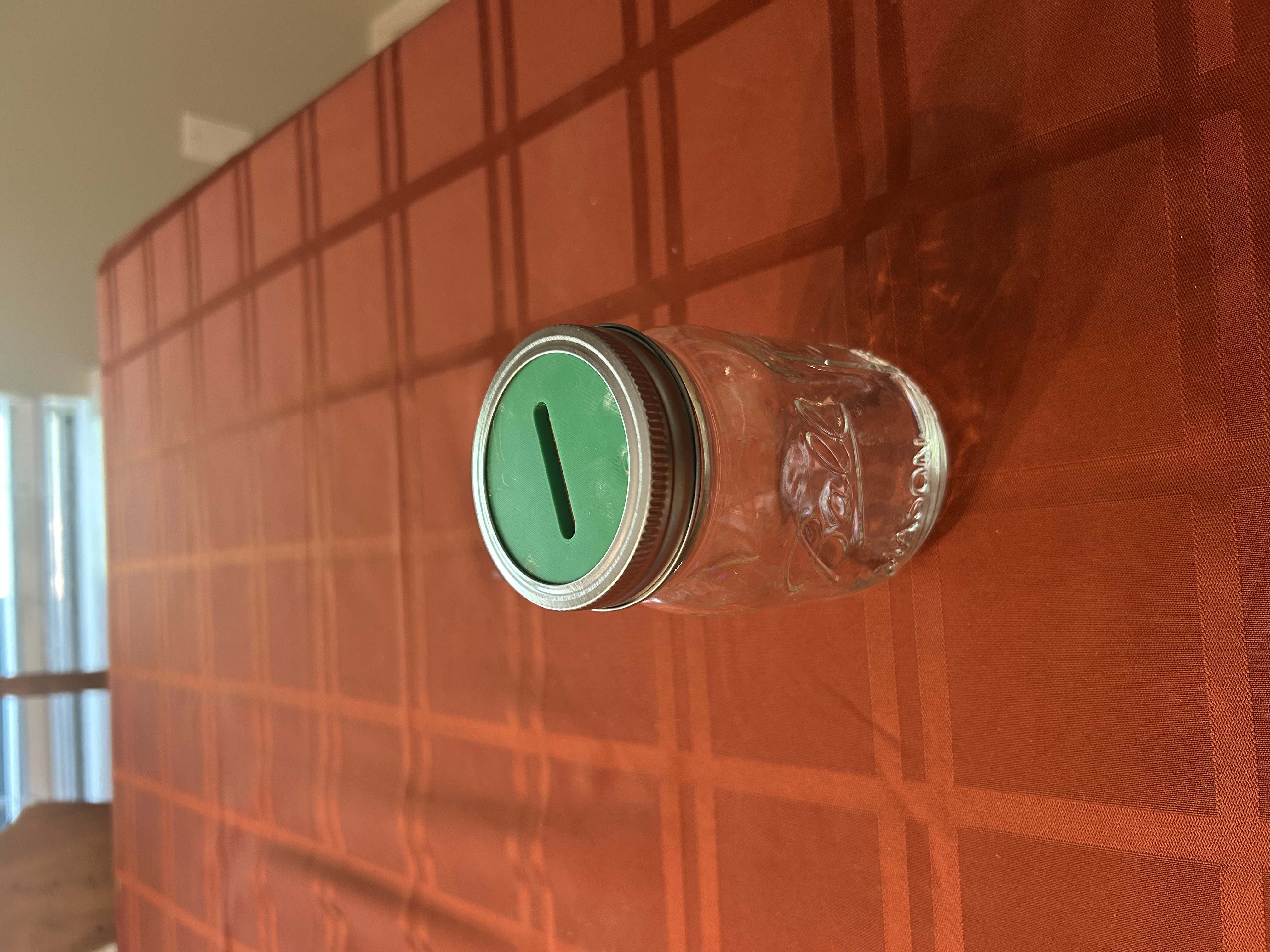 Mason Jar Coin Lid