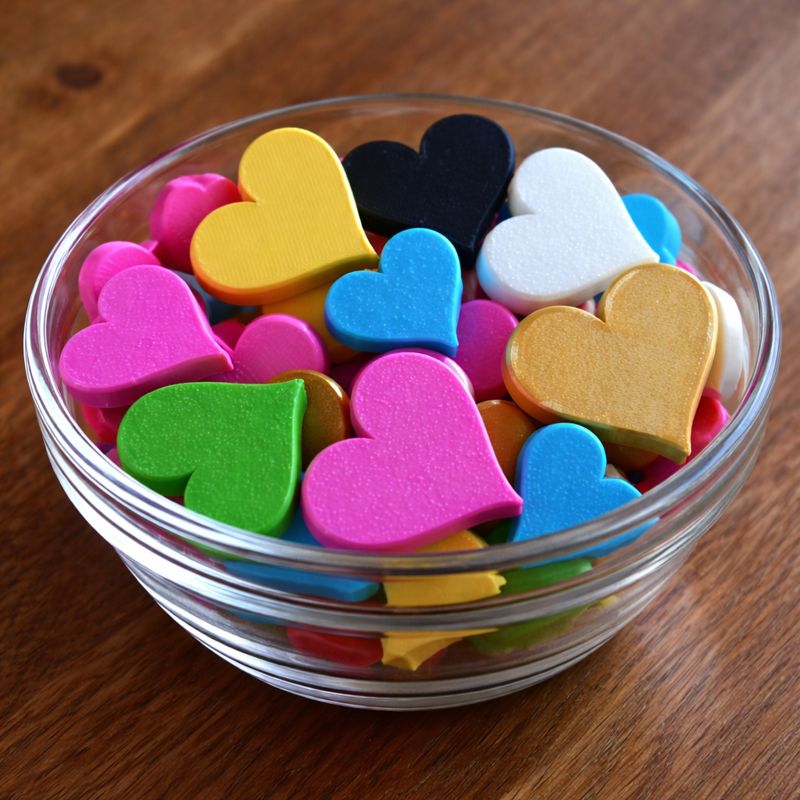 Hearts – Custom Text — miniatura 2