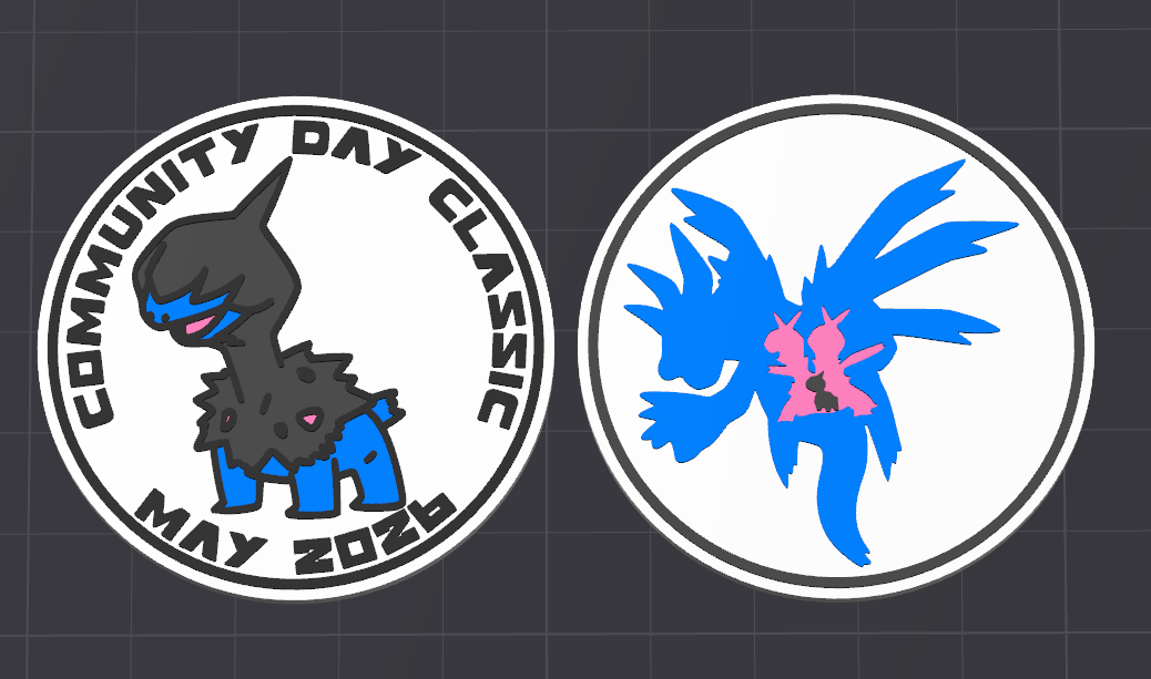 Pokemon Go Community Day #118 coin - Deino