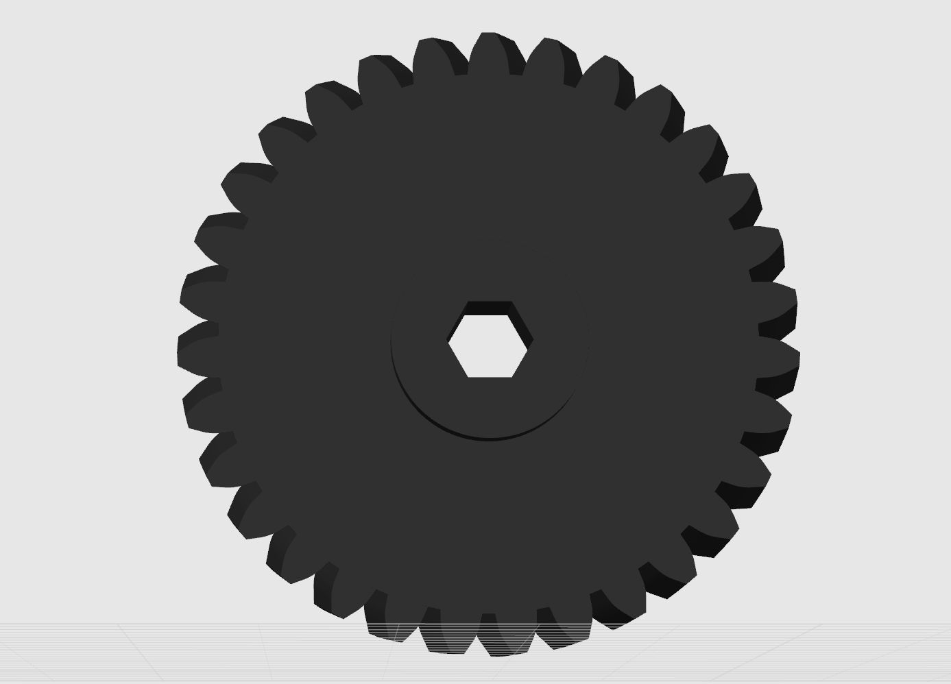 Helical Gear for Pool Pump – Unknown Model