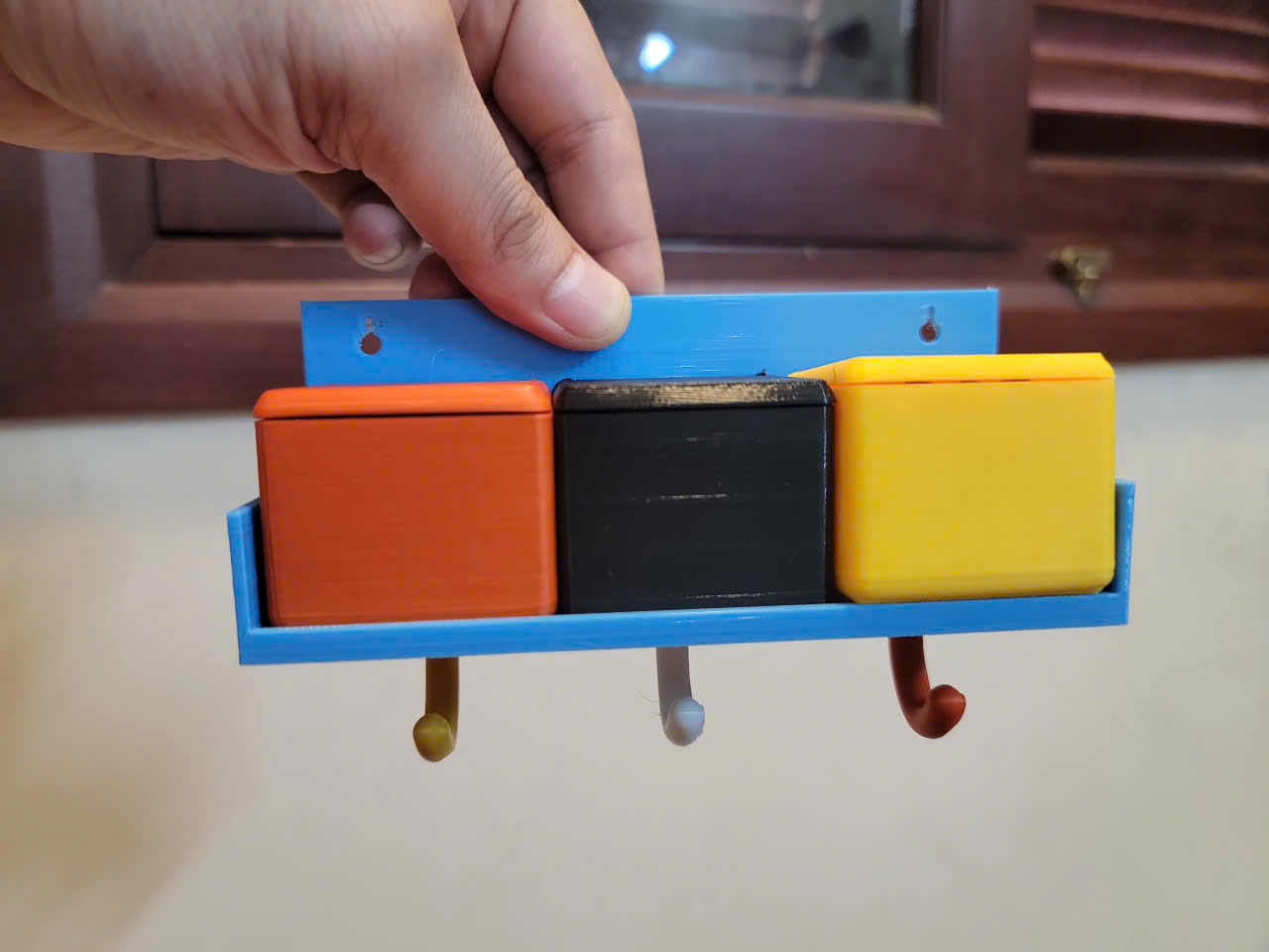 Miniatura 3 do modelo 3D Cat keyholder