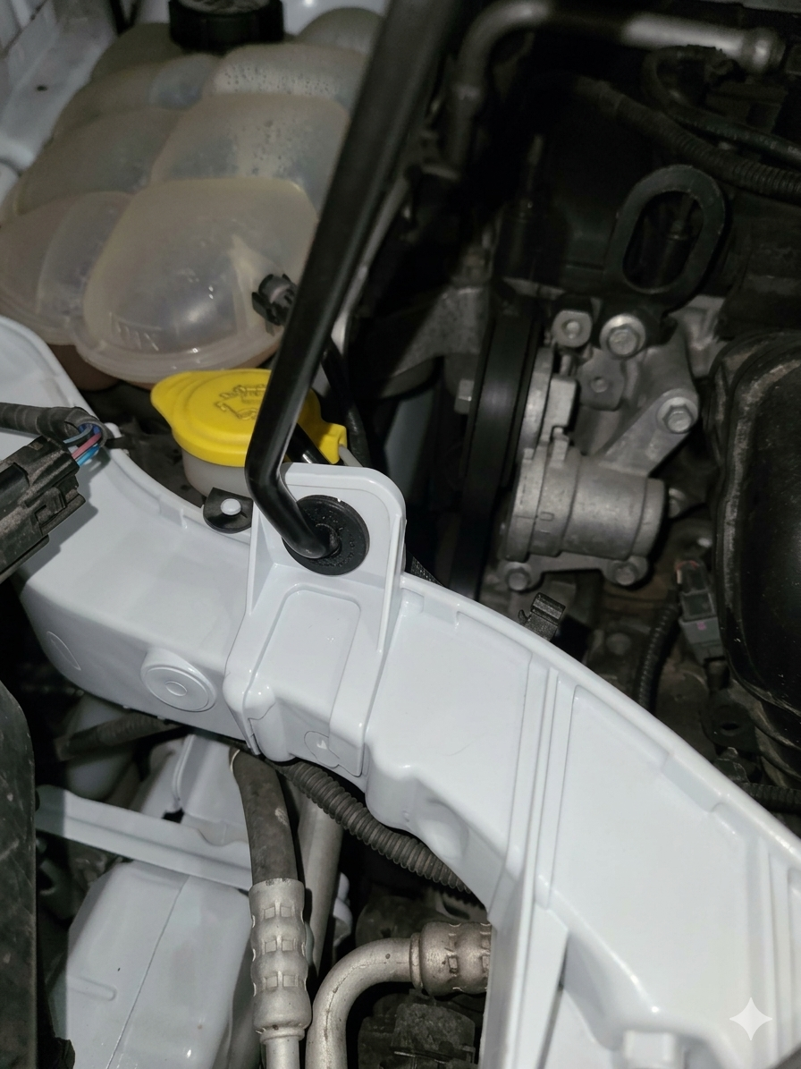 2013 Ford Escape Hood Prop Rod Grommet