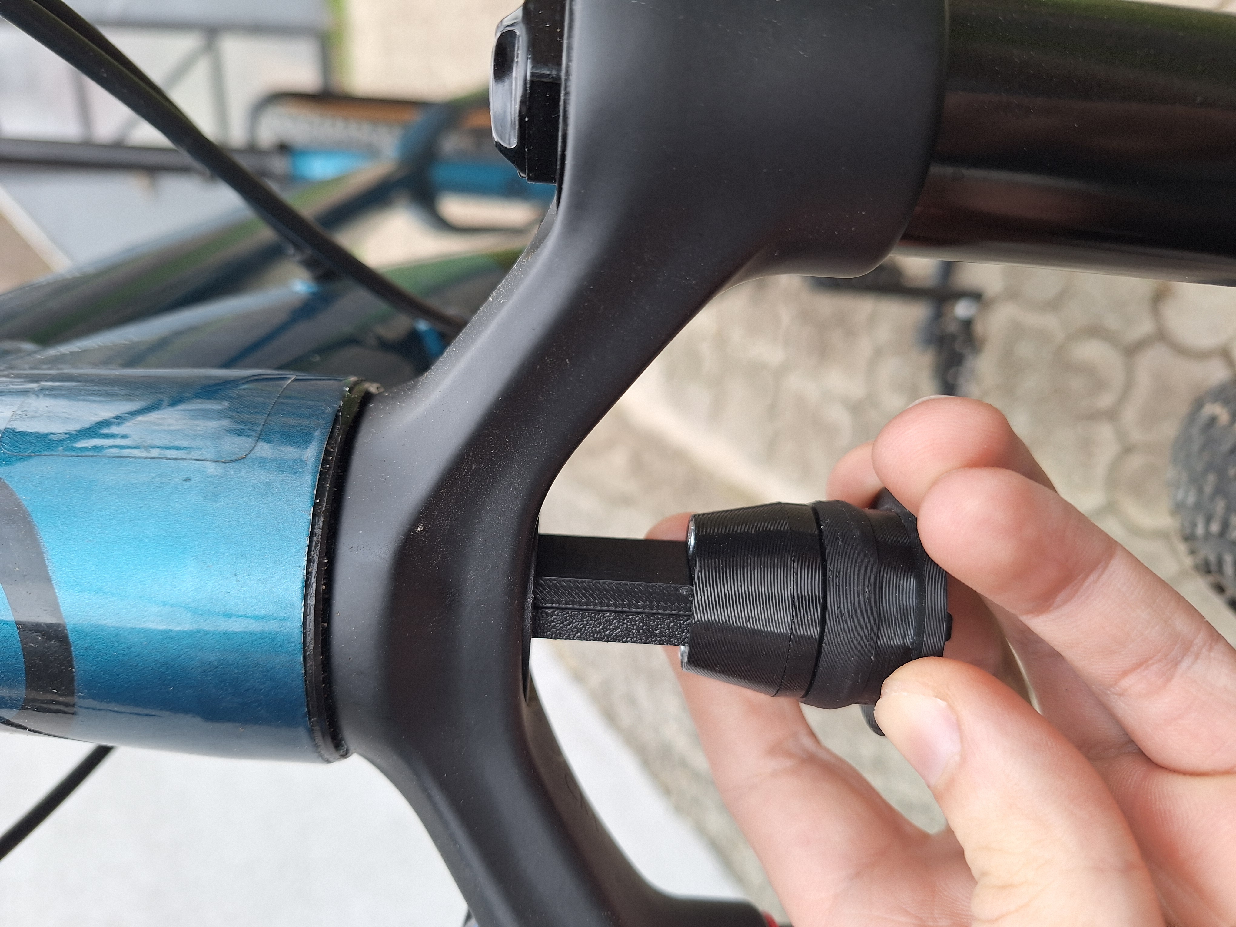 fork integrated tool storage