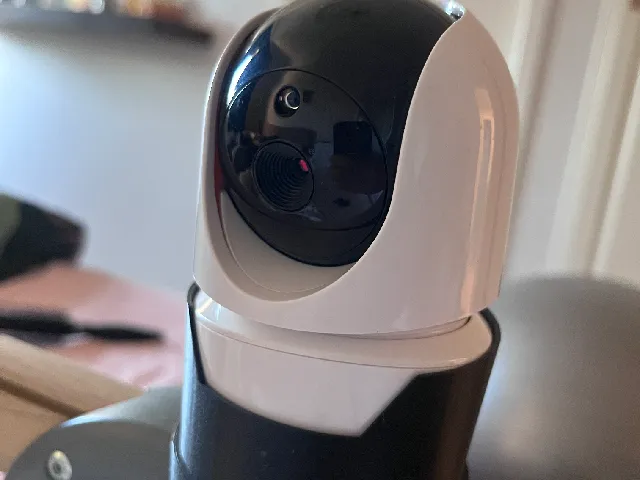 Baby monitor camera holder