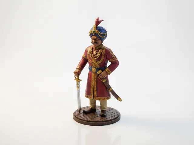 Maharathi Warrior Figurine Historical 3D Printable