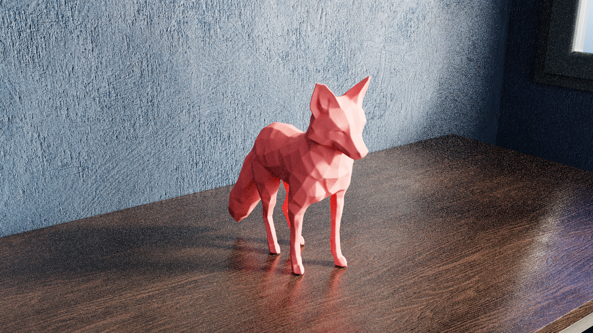 Low Poly Fox — miniatura 7