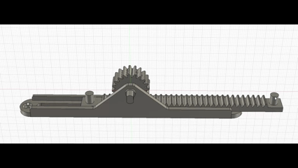 Gear Rack & Pinion Slider
