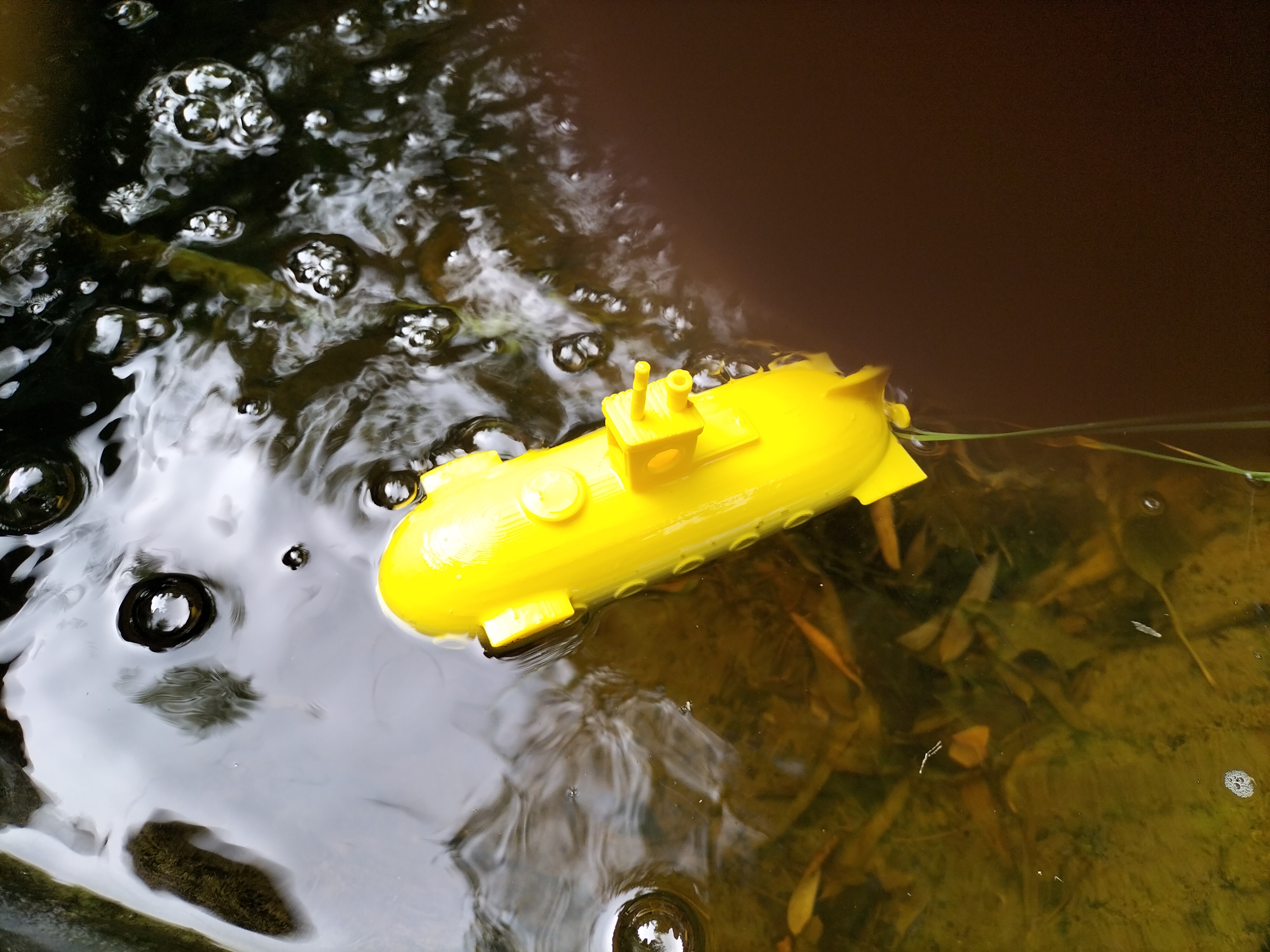 Yellow Benchy Submarine