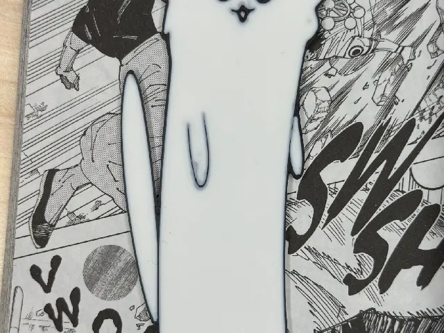 Gojo Cat Bookmark from JJK