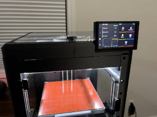 Flashforge AD5M Mini Top with BTT Touch 5 v1.2 Mount