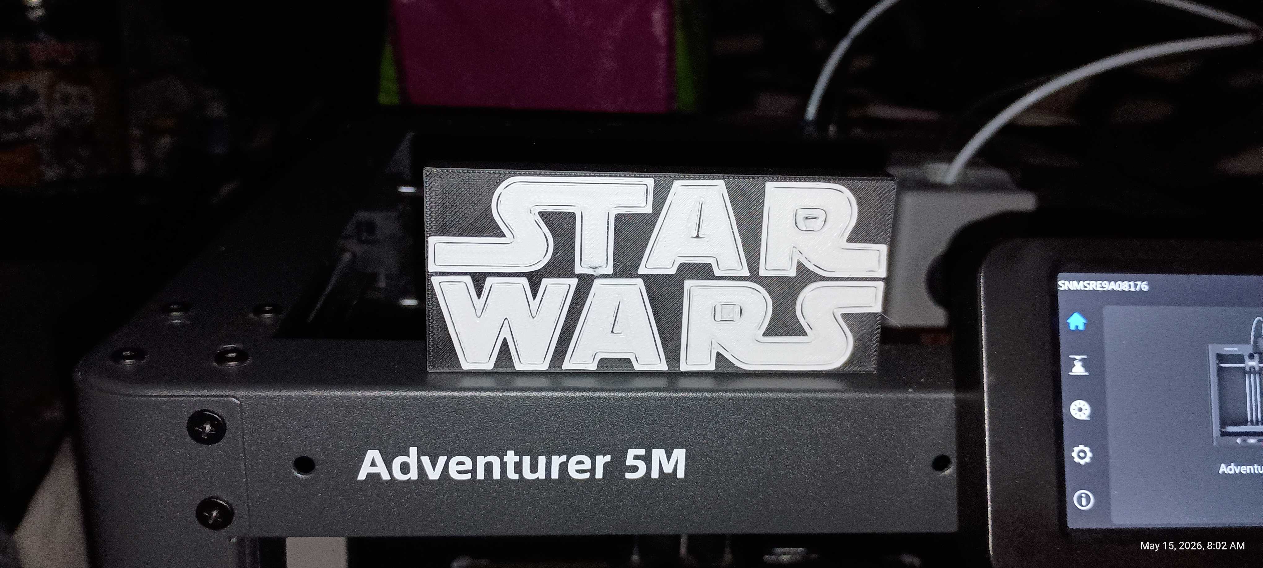 Star Wars Desk Logo Fun Logo Easy Filament Swap