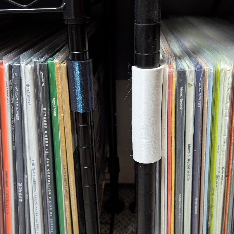 Wire Shelf LP vinyl support by Mr.Shaky | Download free STL model ...