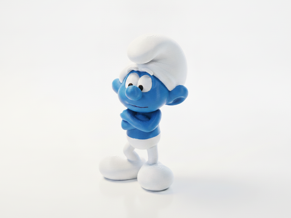 Papa Smurf Figurine Cartoons & Animation 3D Printable