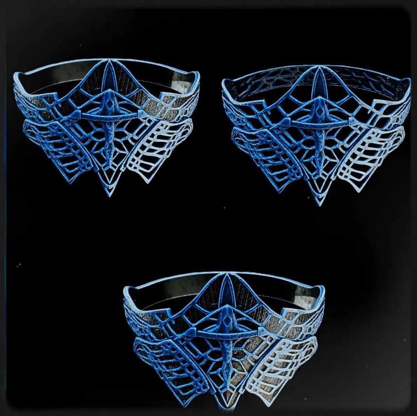 ULTIMATE DUCHESS MASK 3 PACK COSPLAY LIFE SIZE – ELDEN RING NIGHTREIGN FAN ART STL