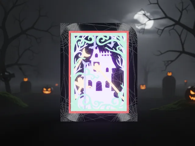 Light Photo Frame (Halloween Edition)
