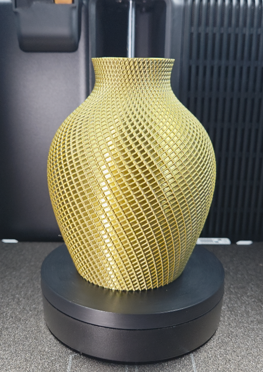 Gridspire Vase