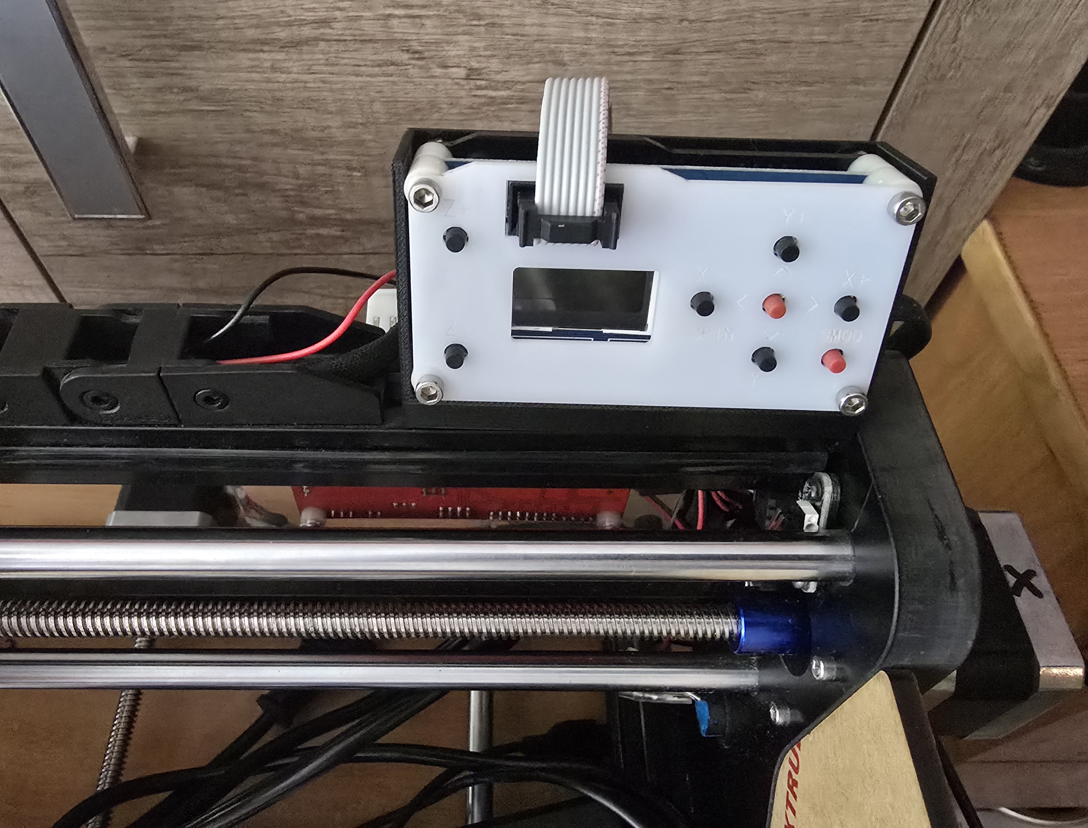 CNC 3018 Pro - controller mount