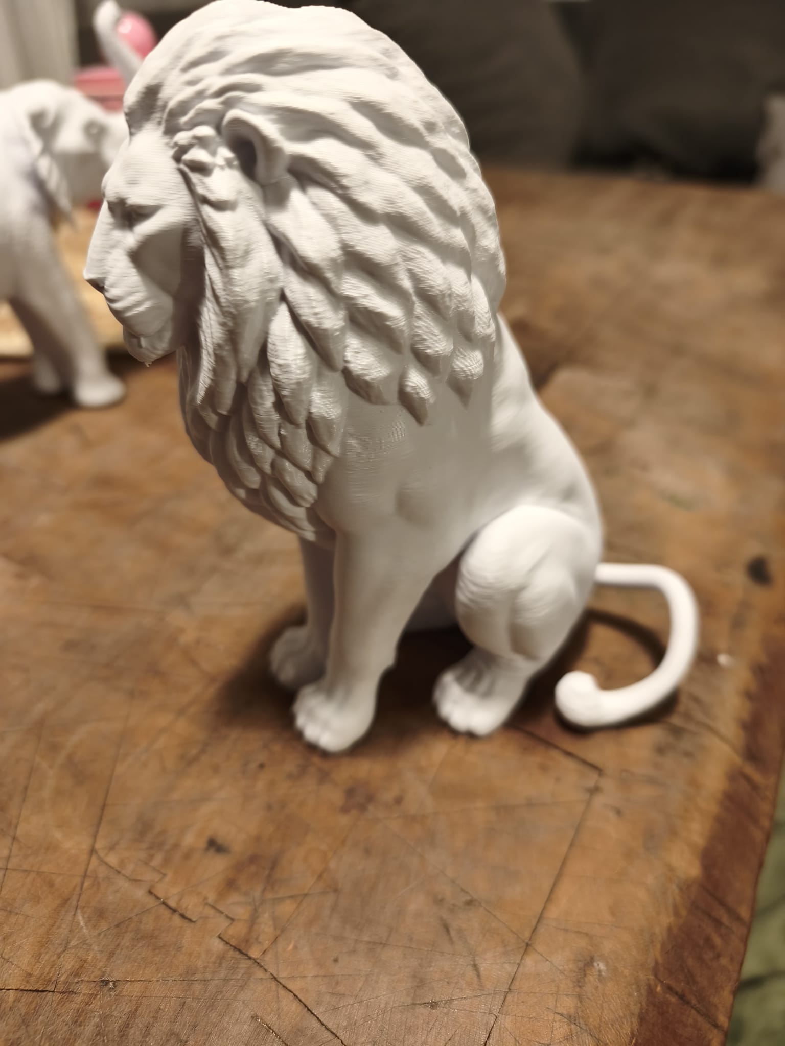 Majestätische Löwe