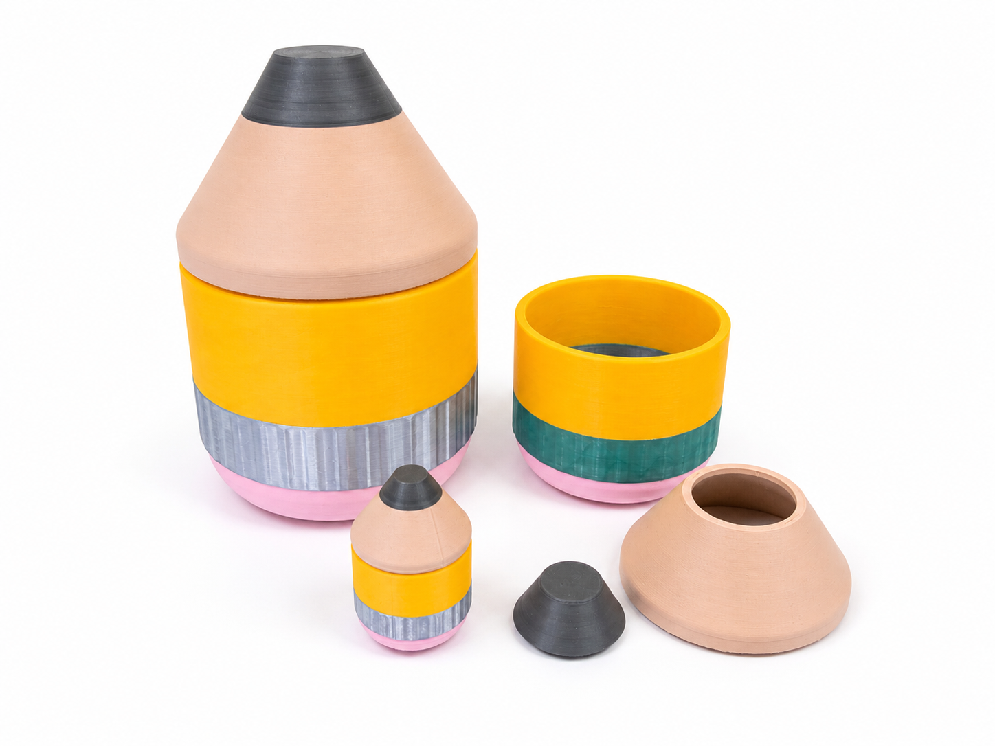 Miniatura 2 do modelo 3D Pencil Container