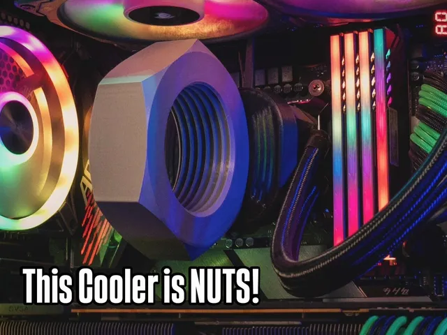 This Cooler is NUTS! – Corsair TITAN AIO Pump Cap