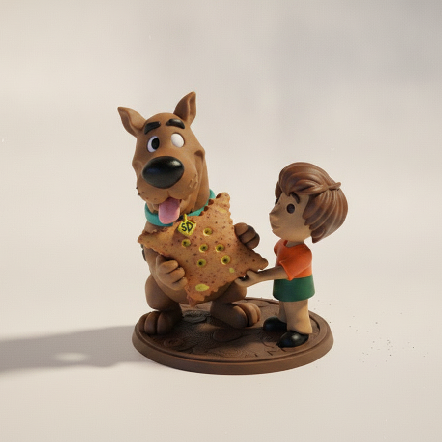 Scooby Doo Snack Figurine 3D Printable