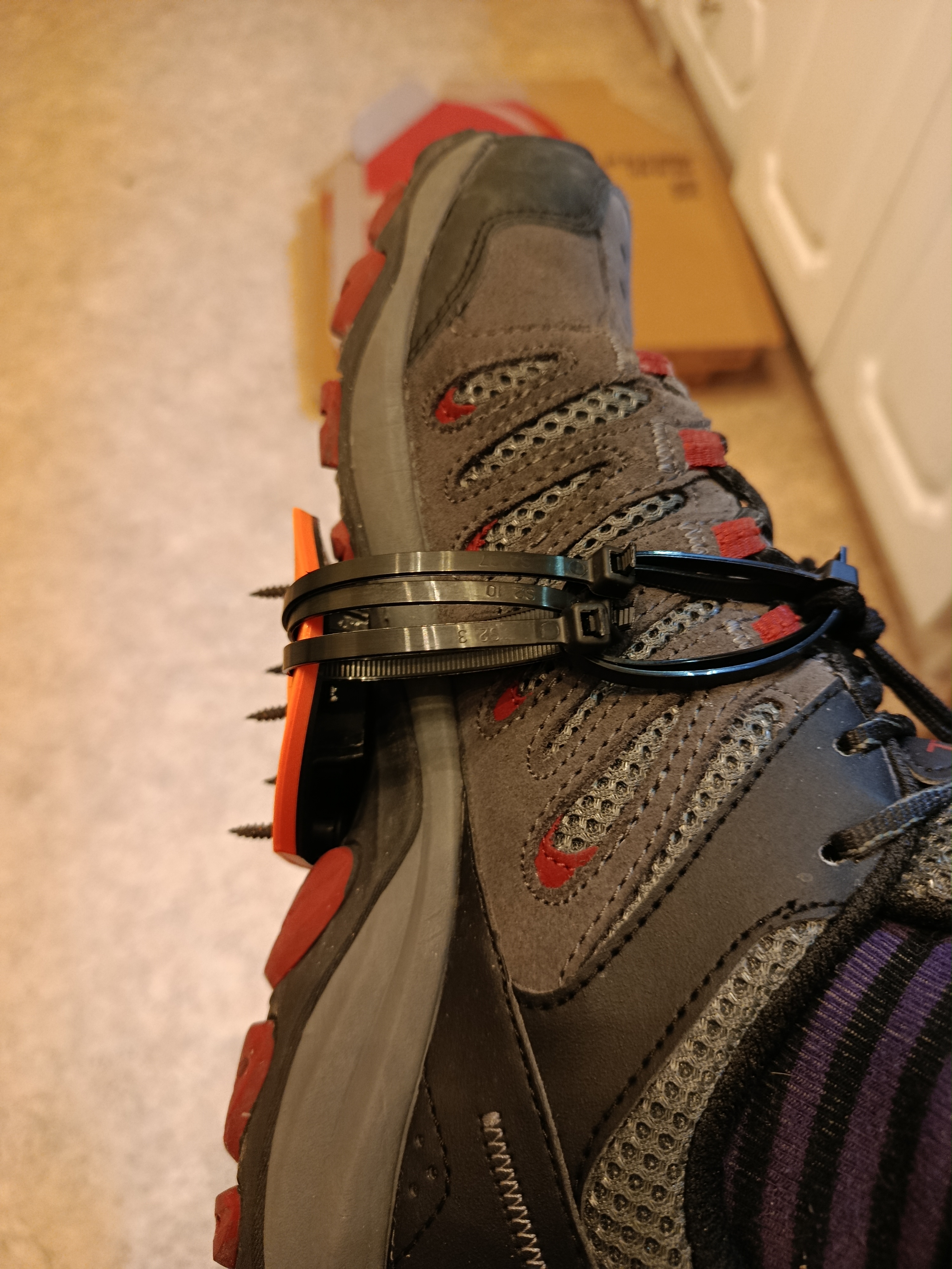 Anti-skid shoe pads