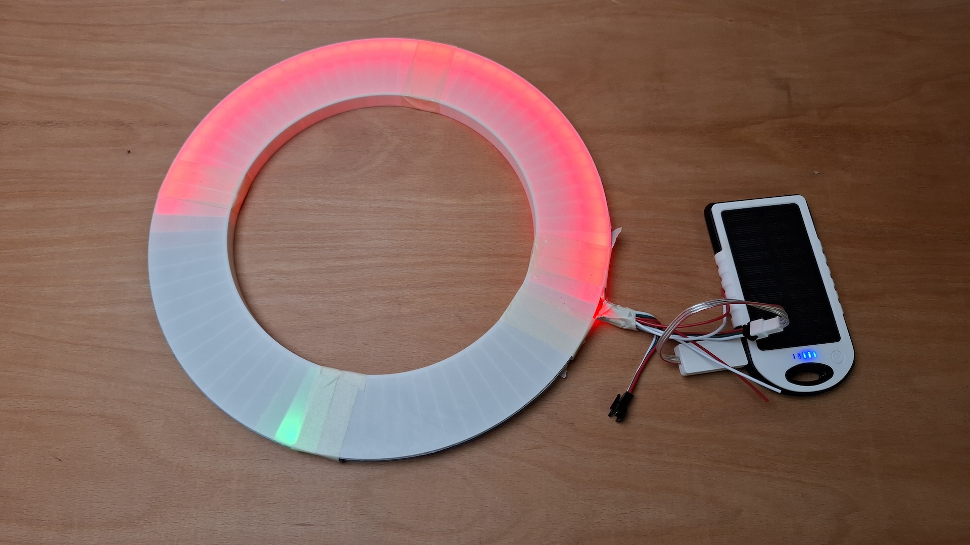 144 LED-Ring (Prototyp - Early-Stage)