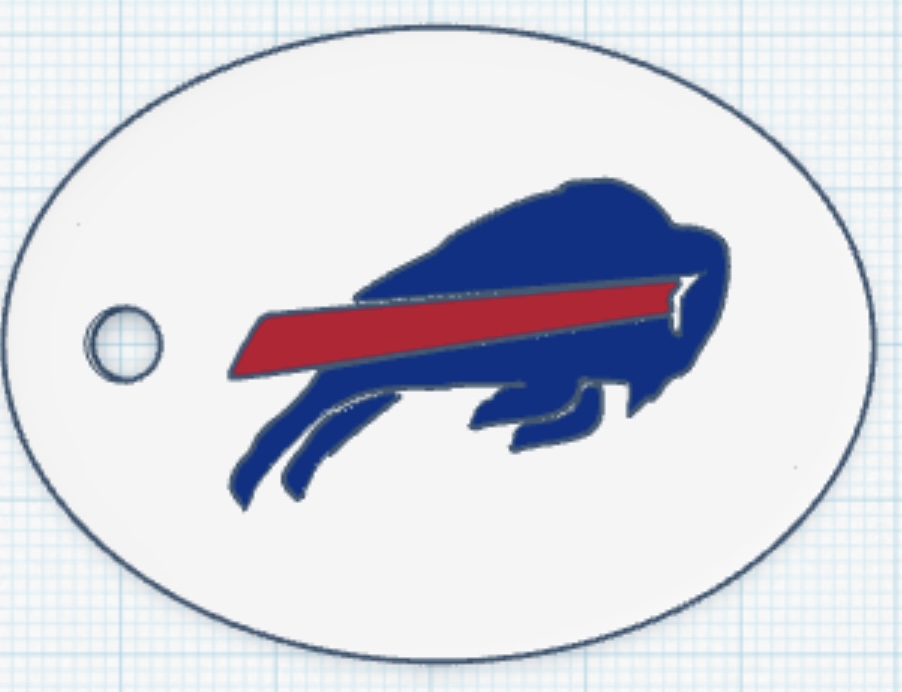 Bills Keychain
