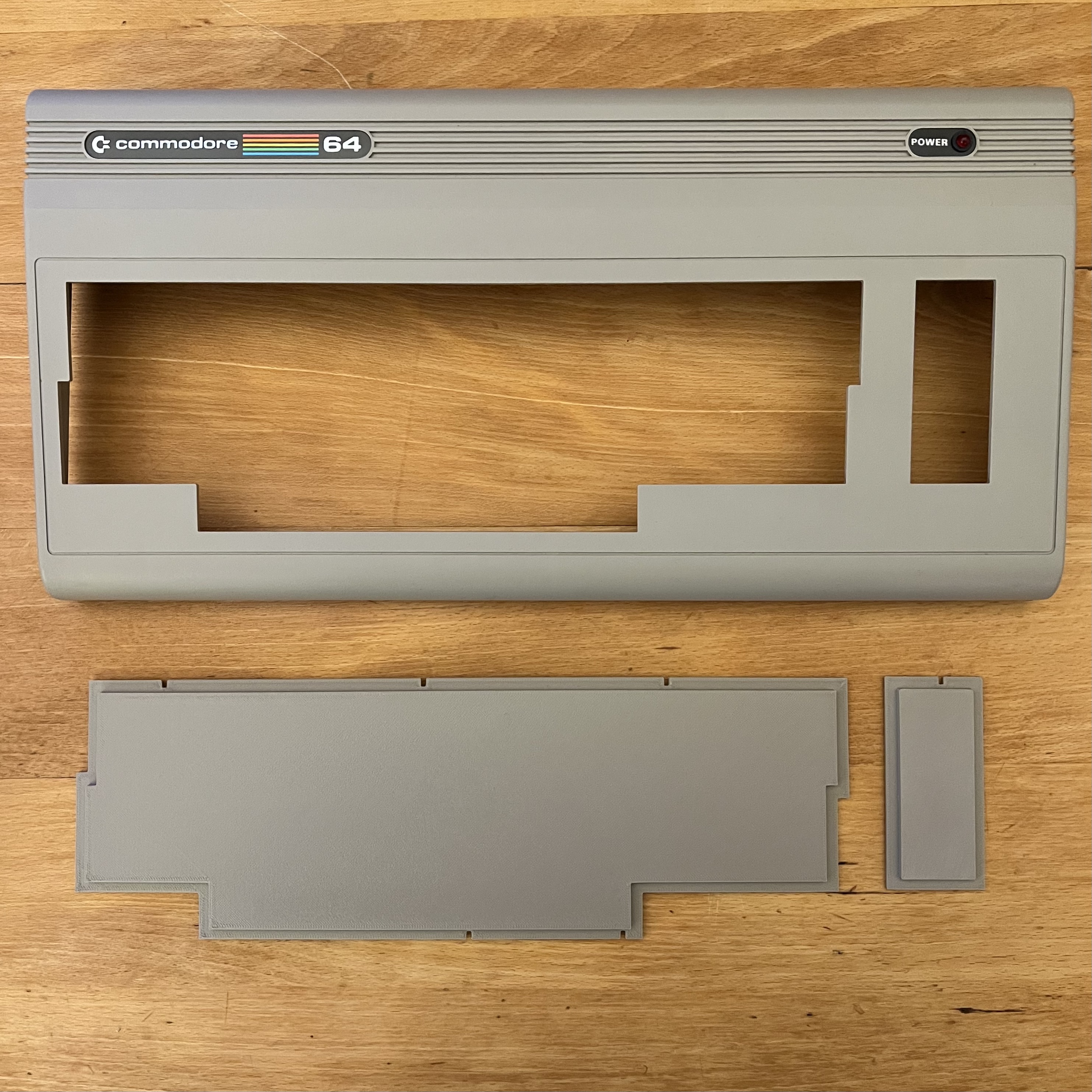 Commodore 64 Breadbin Keyboard Inlays (Longboard)