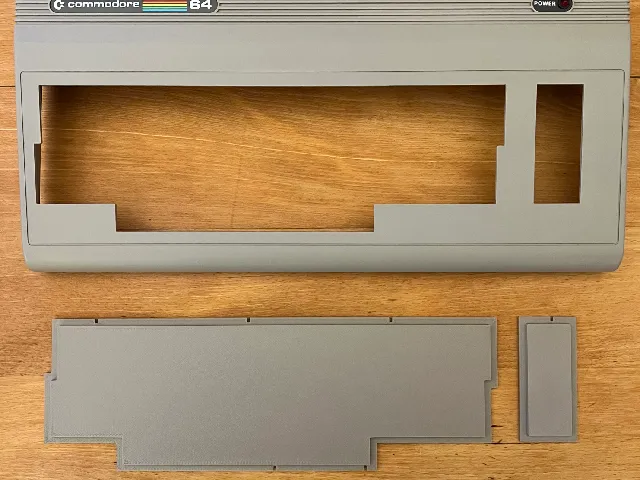Commodore 64 Breadbin Keyboard Inlays (Longboard)